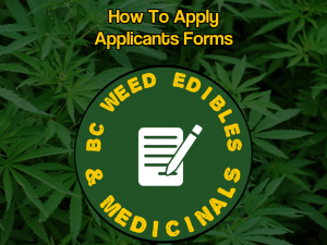 BC Weed Edibles Doctors Application Forms